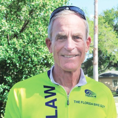 Jim Dodson, The Florida Bike Guy
Cycling Attorney Helping Fellow Cyclists.
Florida Personal Injury Lawyer for 25 Years.