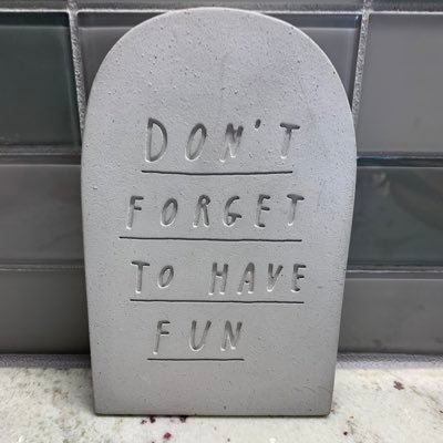 tired of not being able to catch a breath, tired of of the festering hate, tired of the lies. Tombstone credit @Mr_Bingo