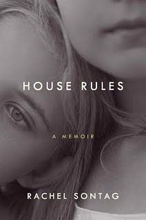 Advertisement twitter for the memoir House Rules by Rachel Sontag. A heart wrenching, inspirational book about Rachel growing up in a dysfunctional family.