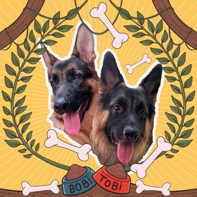 Tobi and Bobi シェパード兄弟犬