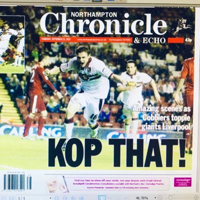 Chronicle & Echo - the weekly newspaper for Northampton. Breaking sports news online all day, every day.