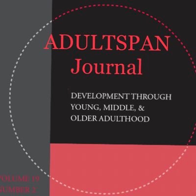 Adultspan Journal covers research, theory, & practice in the field of adult development & aging on issues that affect people in young, middle,& older adulthood.