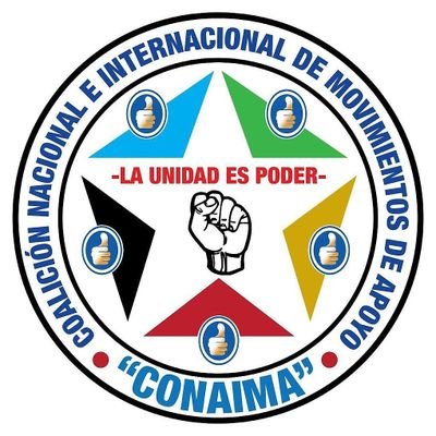 conaima's profile picture. Conaima 
Coalición Nacional E Internacional de Movimiento de Apoyo.

      conaimacoalicion@gmail.com