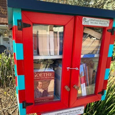 First Little Library and only chartered LFL in El Sobrante, CA #43293 and #97189. Steward & Guardian @nomadnoor