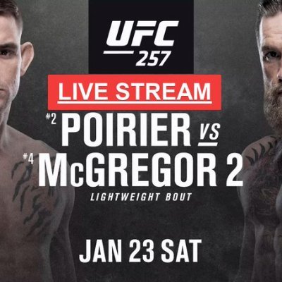 UFC 257 live stream free on here UFC 257 fight time: Conor McGregor vs Dustin Poirier live stream. Follow this profile