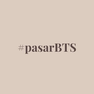 — A place to trade, buy & sell any BTS related items inc official and fanmade | Please mention/quote/tag me to RT ♡ #pasarBTS