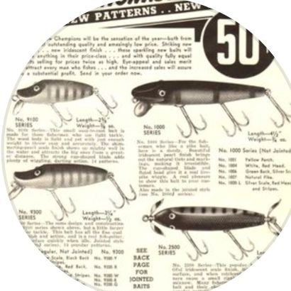 Mis Señuelos Vintage
My Vintage Lures
これらは私のヴィンテージルアーです。
#señuelospesca #pesca #coleccion #MisSeñuelosVintage #LuresForSale
Instagram: My Vintage Lures