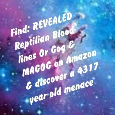 Independent Observer.GOD FIRST! Trump shd've known. 
Author:REVEALED Reptilian Bloodlines Or Gog & Magog?@amazon. I generally follow back. 'LGB' Yes! No DMs pls