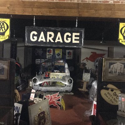 Set dresser for Goodwood Revival since 2006, and still going. 40 years of collecting Automobilia and now selling off most of my private collection.