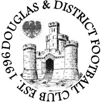 Douglas & District Football Club, @IsleofManFA. Dolly Tub, Standard Bank, Clawson, Brickmann, Amazing Vacations, SJ Scott, Delissimo, McI Joinery, @Thompsonsiom