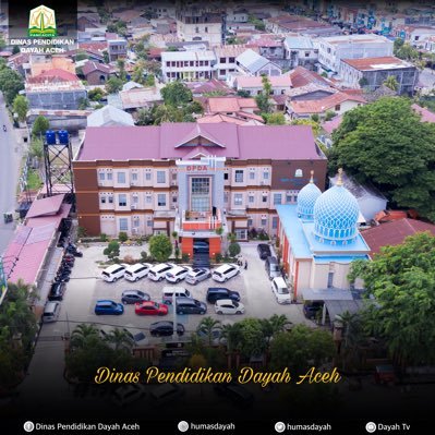 Akun ini resmi milik Dinas Pendidikan Dayah Aceh