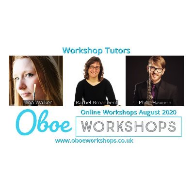 Oboe Workshops started in 2020 and provide online workshops for any age and standard of oboist.