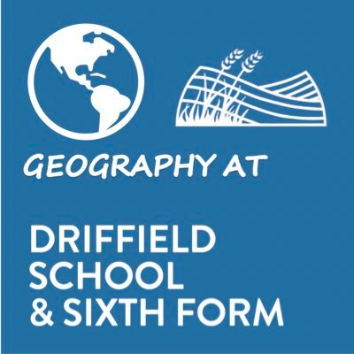 Driffield School and Sixthform geography department. Sharing great geographical info, relevent to KS3, GCSE and A-level!