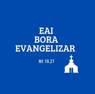 Proclamai o Evangelho, pelas ruas e sobre os telhados (Mt 10,27)✝️❤