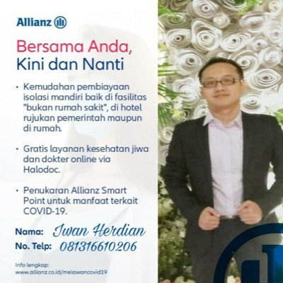 Allianz Business Partner
https://t.co/zlGGOPP06a
@iwanhe @iwanheasn88
#allianzlifechanger #proteksikeluarga #allianzhscpx #allianzflexici #allianzbayarklaim