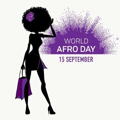 #WorldAfroDay 15th September A global day of celebration and liberation of Afro hair & identity 🎗6 YEARS