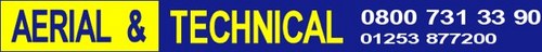 AerialandTech's profile picture. TV, Satellite,CCTV, Network, Home AV Solutions, Based in Fleetwood, Lancashire Tel:01253 877200 Web:http://t.co/CW7gyeLJ1W E:sales@aerialandtech.co.uk