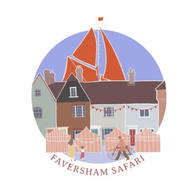 Faversham Safari in support of Faversham Creek Trust. 1st Sunday in August each year over 100 homes and businesses take part in a community garage/tabletop sale