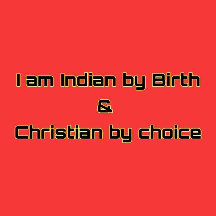 IndianChristia9's profile picture. Servant of God & Faithful to Our Country, ✝️🇮🇳🛐. Vision to make India Great Nation by 24×7 patriotism with Biblical Teachings Love, Truth, Peace & Forgivenes