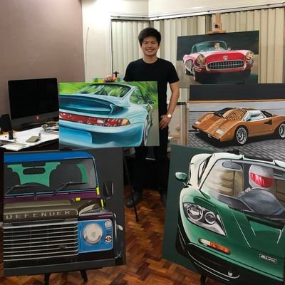 Sharing the love for cars and art