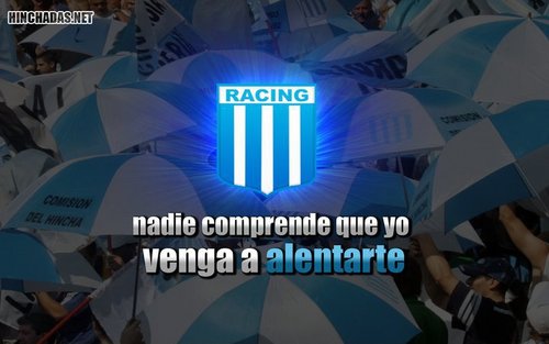 Desde la cuna de LDUP. 
La vida me hizo de Racing. 
Convencido de la Economía Popular y Solidaria pero también de que el Estado no puede crear y mantener vagos.