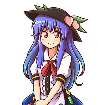 i love tenshi (and iku and shion) • avatar by @moiwool • mainly here to retweet touhou art