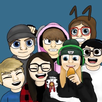 GangGang a group of online gamer mates 🎮 @bakeyplays ✘ @aidanurky ✘ @cosvlogs ✘ @lammy_tom ✘ @samtmpsn ✘ @katiemullis_ ✘ @leroythelemon1