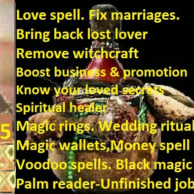Magic rings Money spells Fix marriages  +27 74 800 2185
