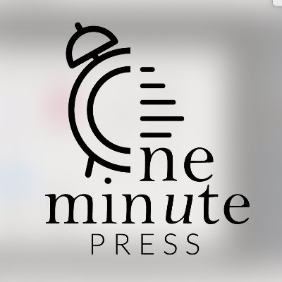 One Minute Press is a community centric, actively inclusive, radically empathetic, small independent literary and arts press making hand-sized zines.