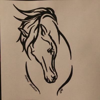 Creator in custom paints and drawings.
Hopal Studio's. (Hópal) meaning horse in Irish, first born leaf in Hindu.
Artist in airbrush, acrilic, and pastel's
🐎