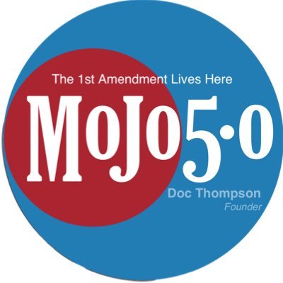 The 1st Amendment lives here. #LiveFree IG: Mojo50Radio. Now streaming LIVE to iHeartRadio.