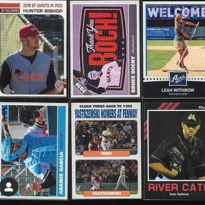 EspysCards's profile picture. #BaseballCards, #TTMSuccess & items #ForSale.
I focus on #Topps, & make custom cards with my own photos or yours. 
Venmo, CashApp, PP. 
S/H $1 PWE $4 BMWT