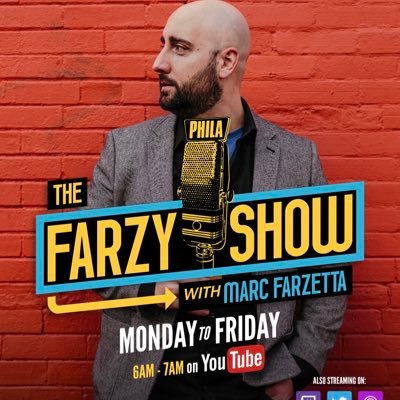 Host @FarzyShow Podcast w New Episodes Live Mon-Fri 6a-7a on YouTube, Twitch, Twitter, FB Live & @JAKIBMedia YouTube Channel - PA for @NLLwings - #TempleMade