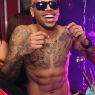 pics dick chris brown