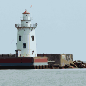 HBLighthouse's profile picture. The Harbor Beach Lighthouse is located within the largest manmade harbor in the world and has offered her welcoming beacon to mariners for over a century.