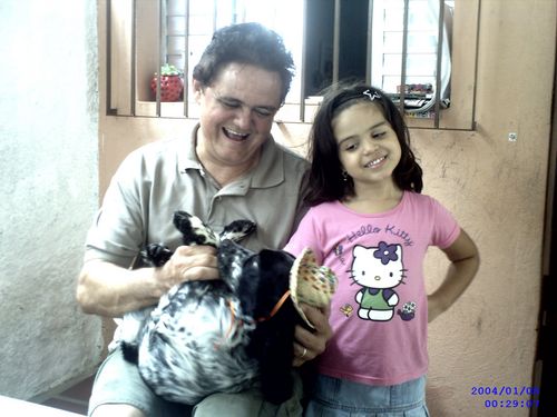 Apaixonado pela vida e pela família.