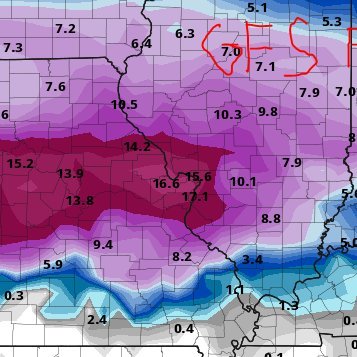 TheSTLWeatherM1's profile picture. Avid Winter Weather Specialist for the St Louis Area

See My Facebook Page for my complete winter weather products.