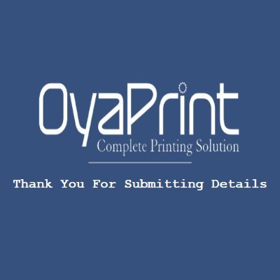 oyaprint's profile picture. this is a oyaprint printing community where all the printers and suppliers get the details of the raw materials and all the day to day needs of the printers