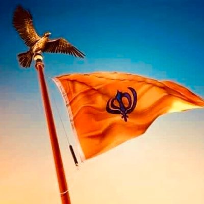 Khalsa Raj Inevitable. Nishan Sahib is the Insignia of truth, the Sache Patshah.