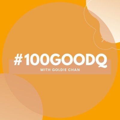 We're asking 100 Good Questions on your life, work, love and more. What question has changed your life? #100GoodQ Round 1 ended on 5/12/21
Run by @GoldieChan