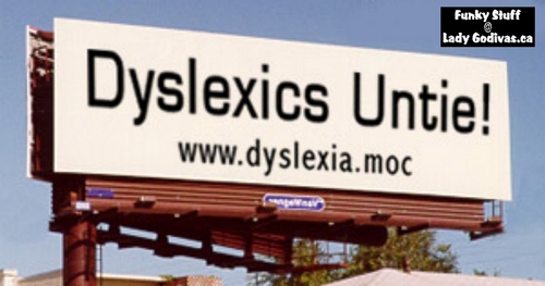 I have cried my whole life over my LD, but I am now fully embarrassing my Dyslexia.  oops embracing.