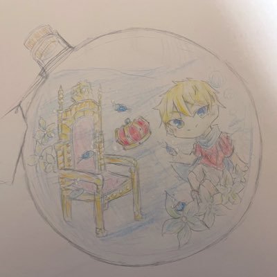 これからちまちま絵を投稿してこうと思います。拙い絵ですがよろしくお願いします！あ、ちなみに基本アナログです