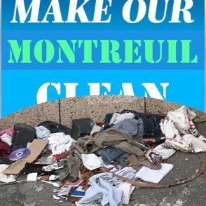 Habitants & Commerçants du parvis à l'intersection des rues de Lagny et Armand Carrel - Bas Montreuil - excédés par les nuisances et l'insalubrité du quartier