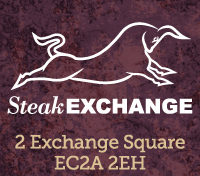 Steak Exchange serves the best of British naturally-reared grass fed steaks from award winning butcher Donald Russell.