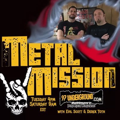 From psychedelic rock of 60s to arena rock of 80s, we play music that made metal great. Check it Tuesdays @ 4pm and Saturdays @ 9am on https://t.co/GXMDWSXsM1