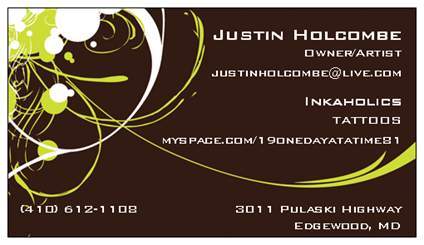 Inkaholics_'s profile picture. Tattoo boutique in Edgewood, MD. We are the premier tattoo/piercing shop around! Call 410-612-1108 or visit http://t.co/rbG2AcICFh also on Facebook.