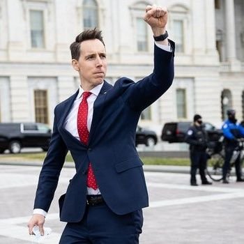 When given the opportunity to choose Truth and Democracy, Josh Hawley chose Sedition and Calculated Political Ambition. Parody Account.