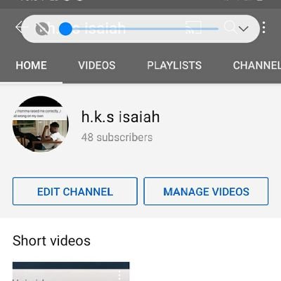sub to my youtude it hks isaiah