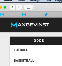 Vi har kommet til twitter, kun for å arrestere dårlig odds fra spillselskapene. Vi viser deg veien ut fra kriminelt dårlig omgangskrets, til best odds gjengen.