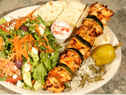 Medi_Cafe's profile picture. Located at 112 W Washington St we are Hillcrest's Best Mediterranean Food. Come in and try our famous chicken kabob!